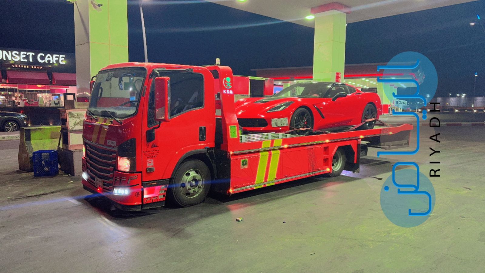 فريق سطحة سكاكا المحترف مع أحدث المعدات