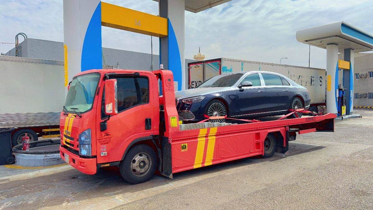 سطحة سكاكا نقل سيارات